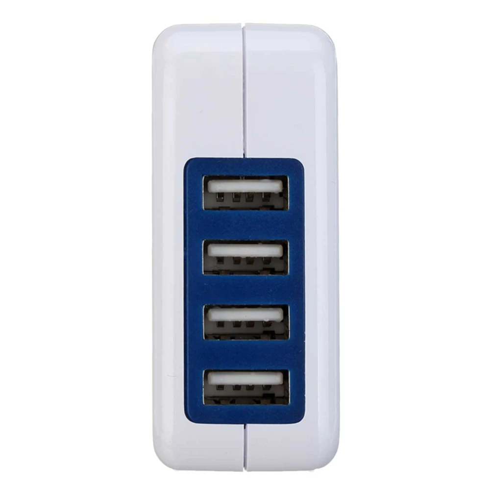 Универсальное зарядное устройство с 4 портами США/ЕС usb-адаптер питания для