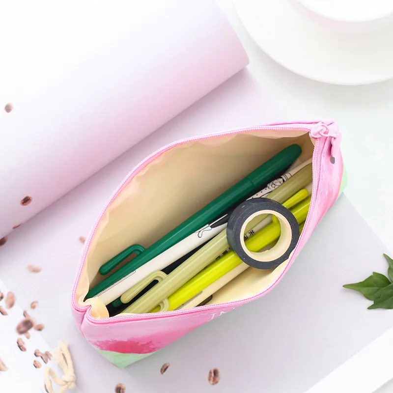 BECODE Корейский простой чехол для карандашей милые школьные принадлежности