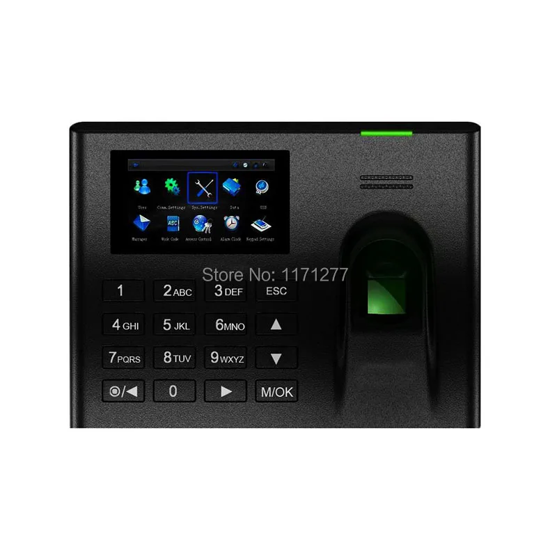 ZK TCP/IP linux system dood quality 3000 fingerprint user RFID card reader standalond biometric time attendance | Безопасность и