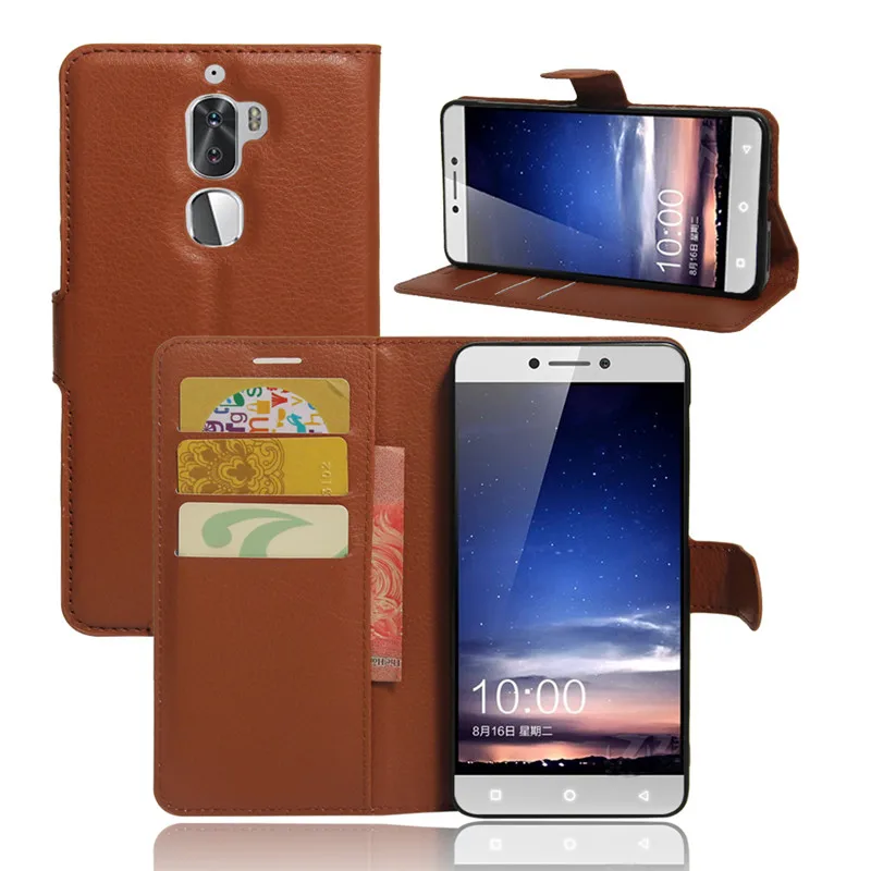 Leather Case for Letv Leeco Coolpad Cool 1 Wallet Flip Cover Dual Cool1 C106 C103 Phone Bag TPU Stand Card Slot |