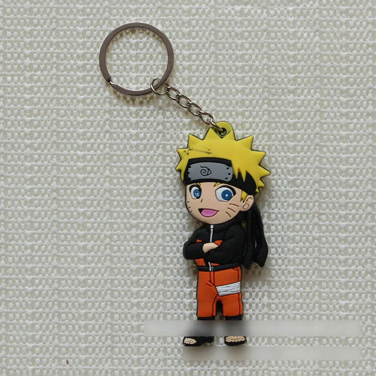 Cute keychain Figure Uzumaki Haruno Sakura Uchiha Sasuke Jiraiya Gaara GamaKichi ornaments Kids Birthday Christmas Gifts Toys | Игрушки и
