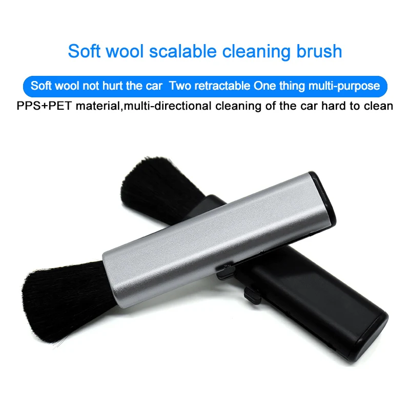 QHCP щетка для мытья автомобиля УБИРАЮЩАЯСЯ набор очистки окон Листьев