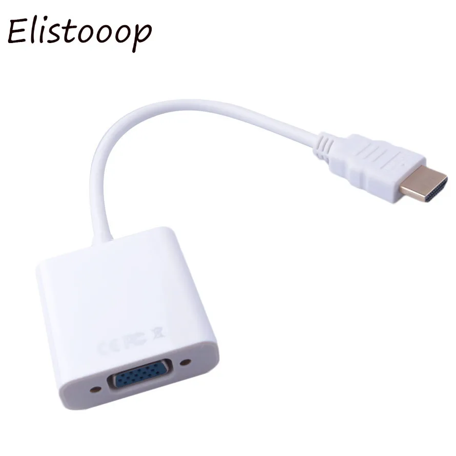 Elistooop новинка 2018 года преобразователь HDMI в VGA для переходник мама Папа цифровой