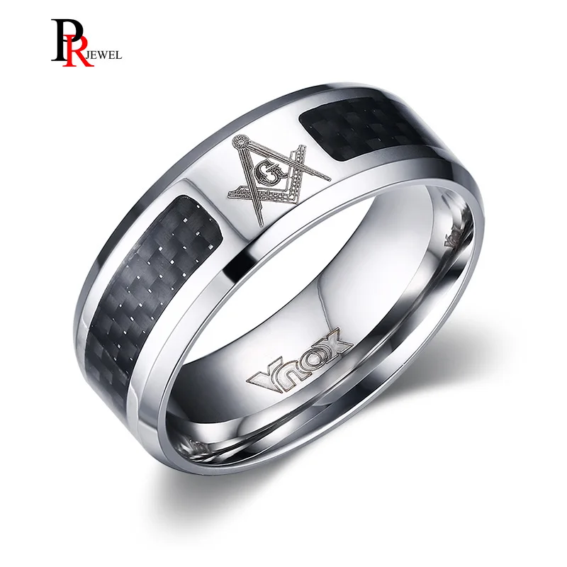 Мужское кольцо Masonic ювелирное изделие из нержавеющей стали в стиле панк размеры 4