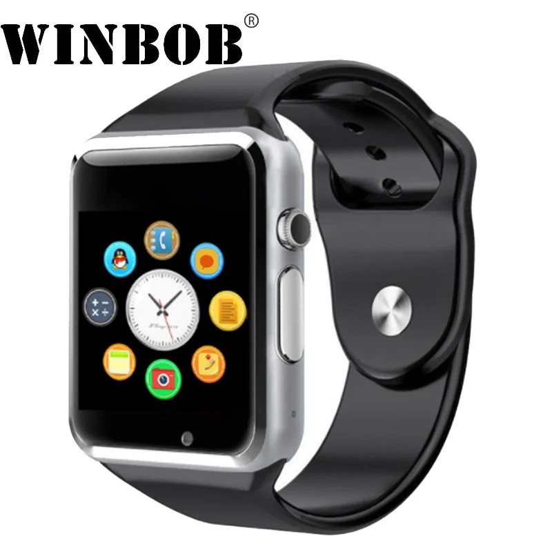 A1 Смарт часы с Шагомер Камера sim-карты вызова Smartwatch для Xiaomi huawei Iphone Android лучше чем