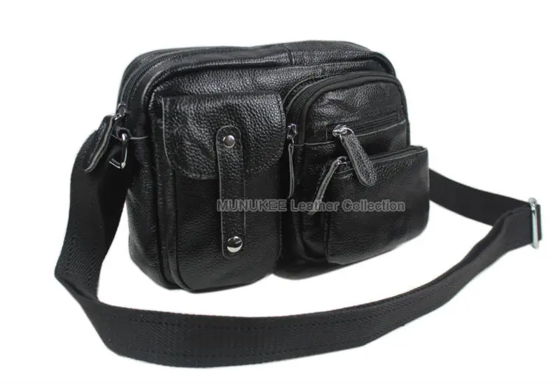 Сумка мессенджер M156 мужская из натуральной кожи модный саквояж кросс боди