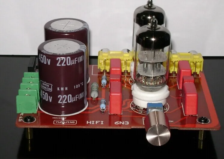 Трубчатая предусилитель 6N3 Электронная Плата усилителя клапана +