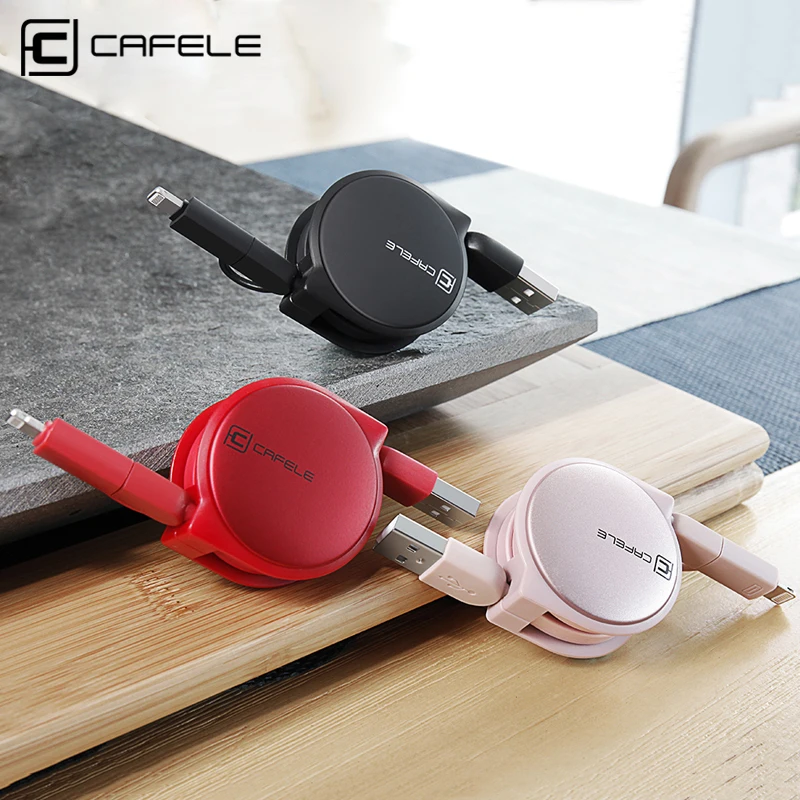 Cafele 3 вида стилей Micro Type c 2 в 1 USB кабель зарядный провод для iPhone Huawei Xiaomi Samsung Android C