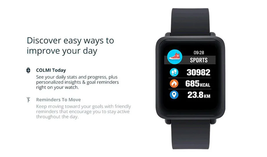 Смарт-часы M28 IP68 Водонепроницаемый Bluetooth сердечного ритма крови Давление Smartwatch