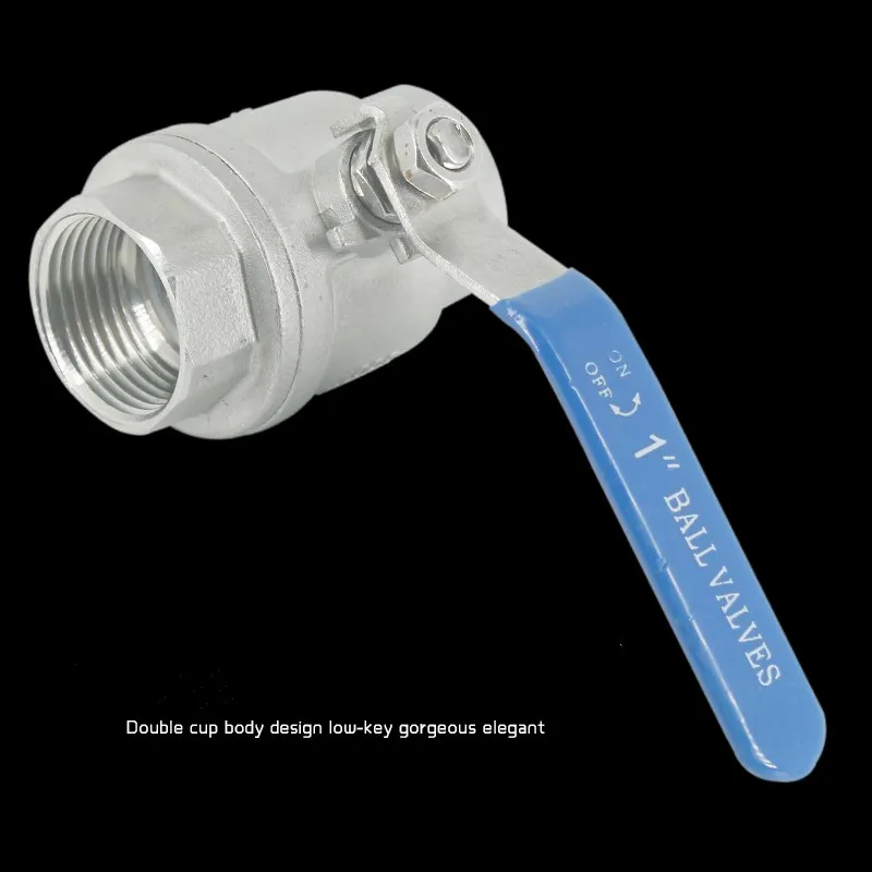 

free shipping BSPT DN20 3/4" Full Port Ball Valve Female Stainless Steel SS304 Max 1000psi Ball Valves