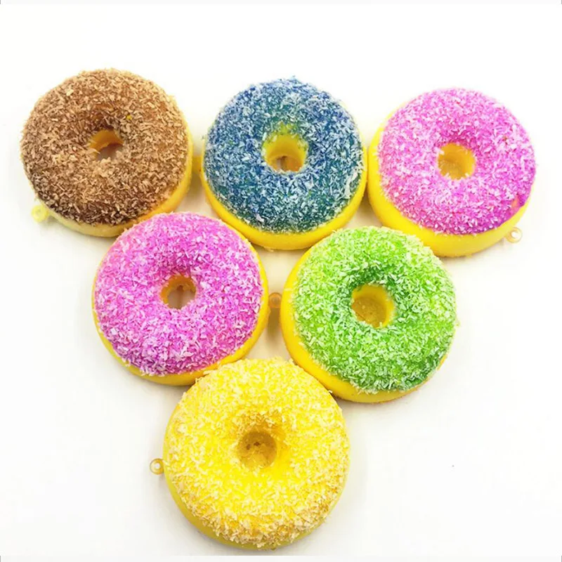 Пончик Сквиш игрушки для детей Squishies мороженое кошка мультфильм кукла Хэллоуин