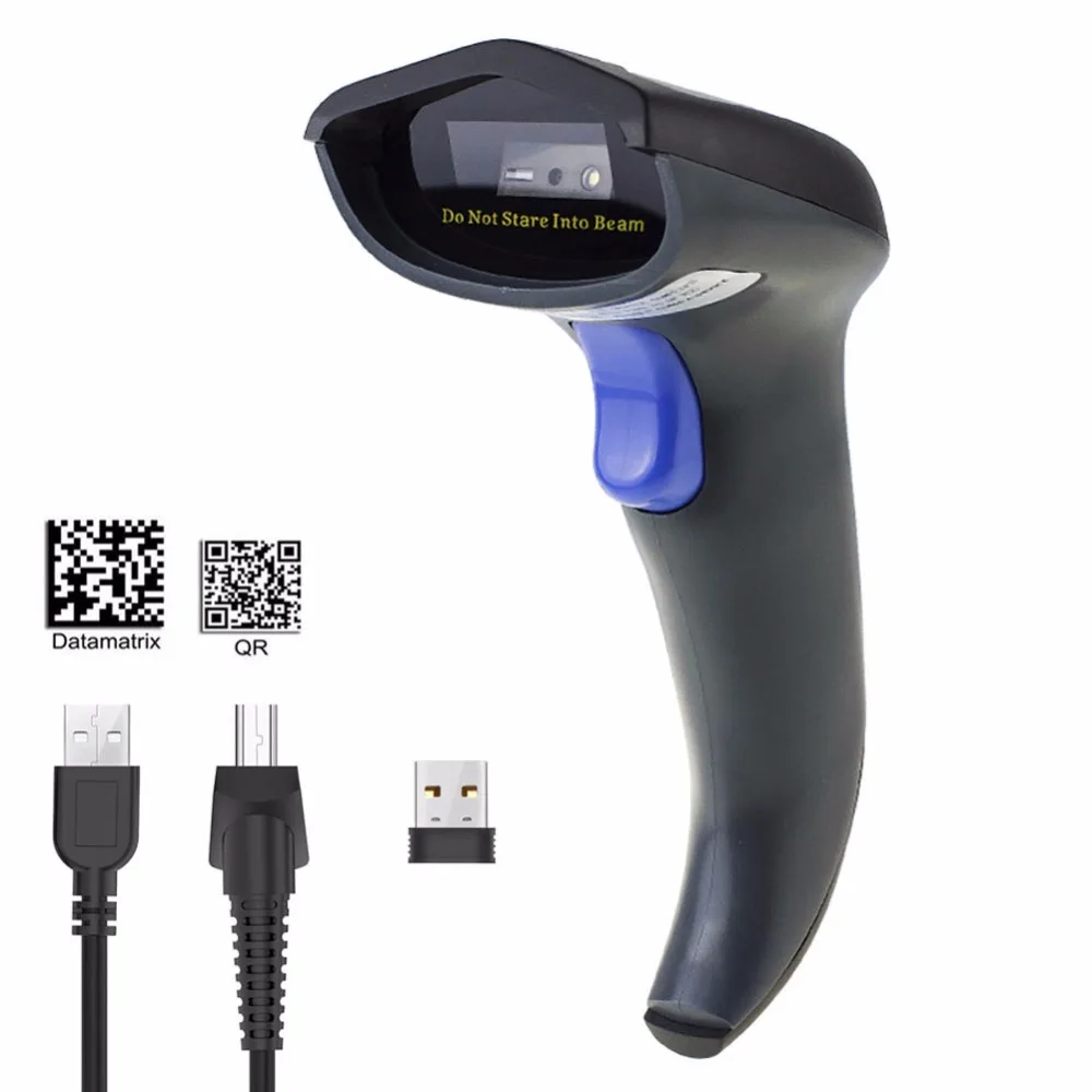 NETUM беспроводной 2D QR сканер штрих кода ручной проводной считыватель кодов