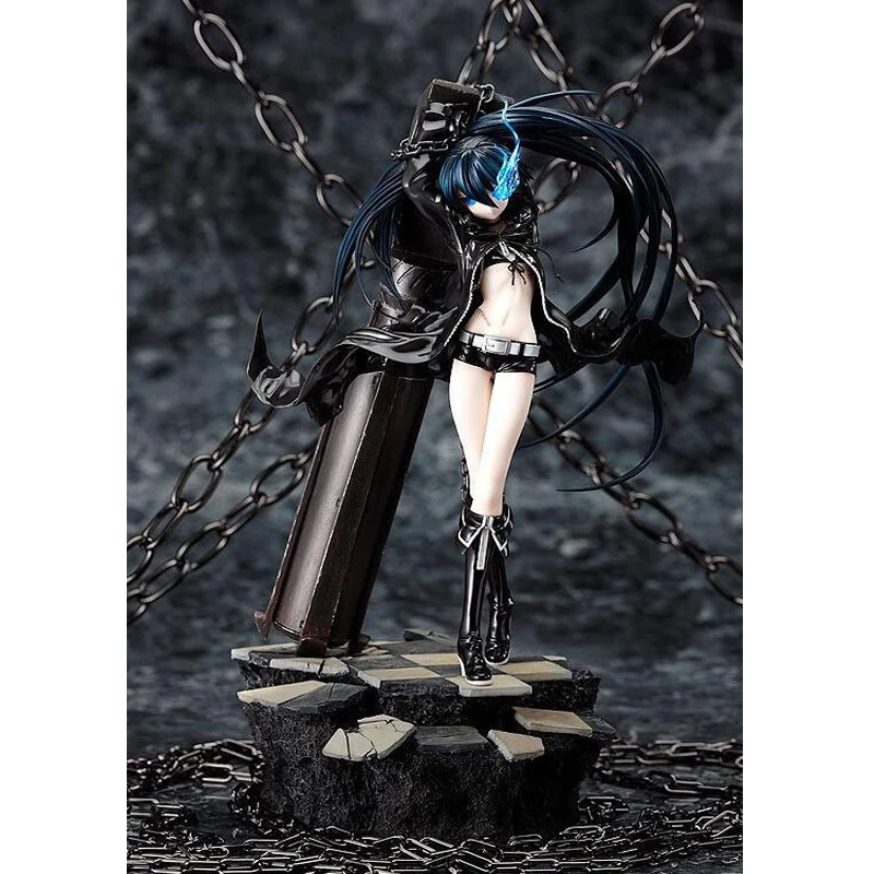 Black Rock Shooter 1/8 масштаб экшн-модель 26 см аниме Рисунок с коробкой коллекция фигурок игрушка подарок ПВХ