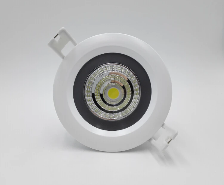 Free Shipping 12/15W Waterproof IP65 COB  Recessed  led down light,cob downlight AC85-265V Warm White/White/Cold White