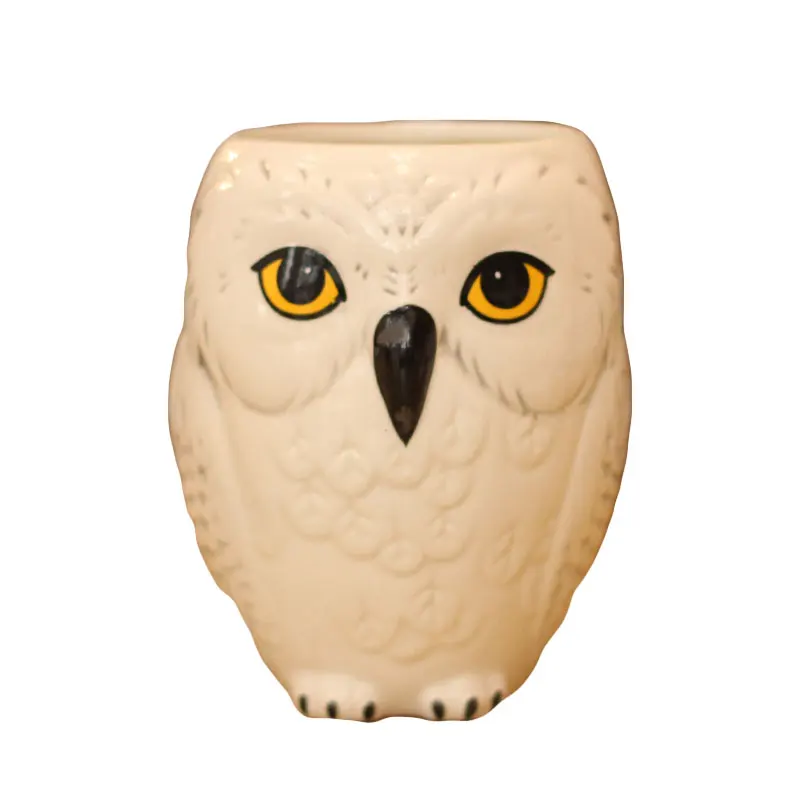 Hedwig Owl big cute cool novelty Mug Ceramic travel coffee mugs milk teacup new arrive Christmas cups beer caneca