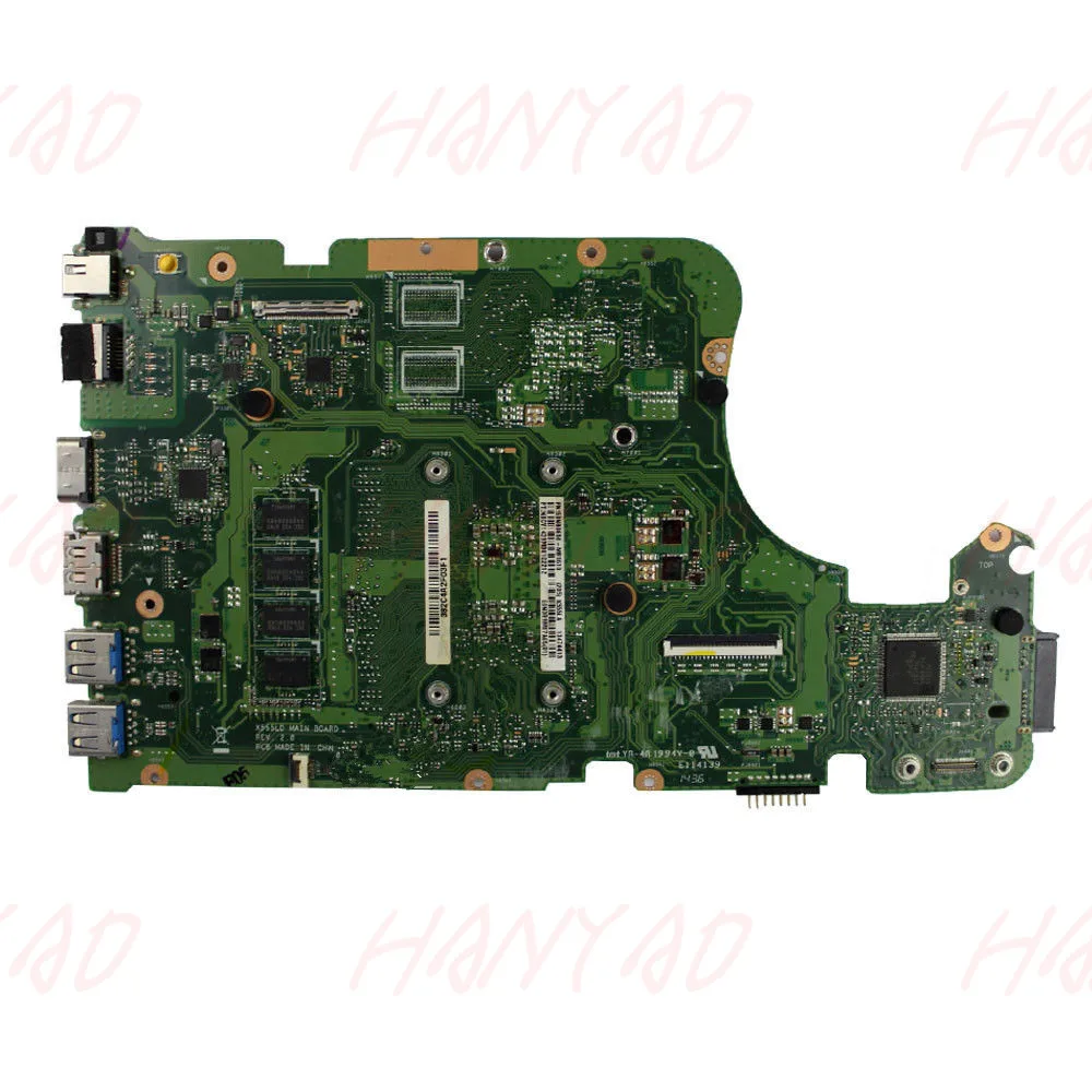PN60NB0650-MB211 для ASUS X555LA материнская плата ноутбука X555LD REV3.1 i3 CPU 4 Гб RAM DDR3L Бесплатная