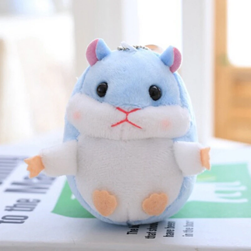 

High Quality Fluffy New key chain plush toys Hamster Mouse plush toy Animal Stuffed Plush Toy dolls