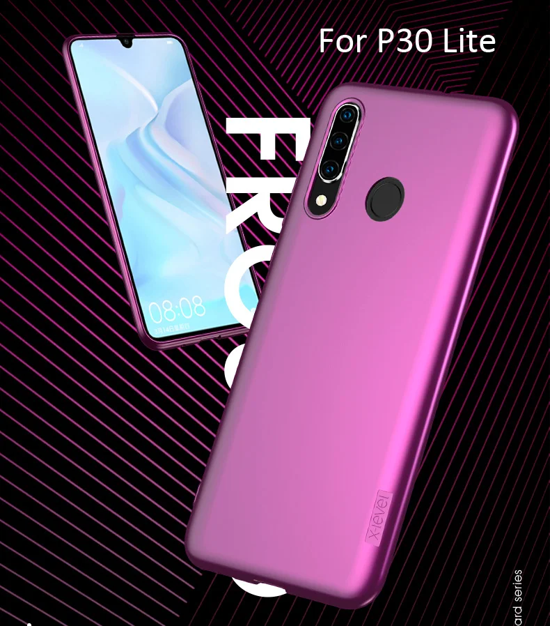 Мягкий силиконовый чехол X-Level для huawei P30 Pro Lite X Level Ультратонкий матовый защитный чехол из ТПУ