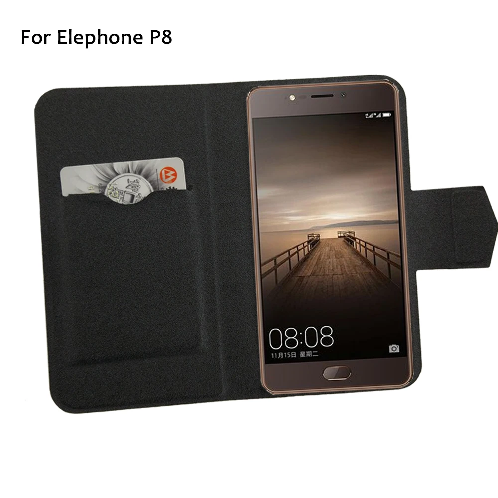 5 цветов супер! Elephone P8 чехол для телефона кожаный 2017 Модный Роскошный с откидной