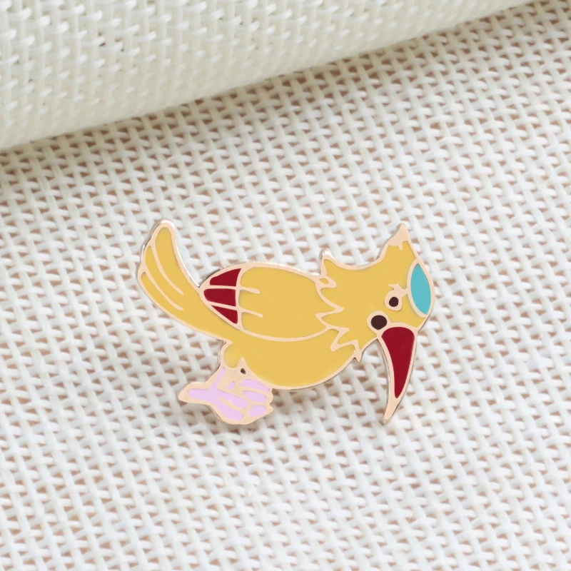 Женская Брошь с эмалью эмалированная брошь в виде животных значок на булавке