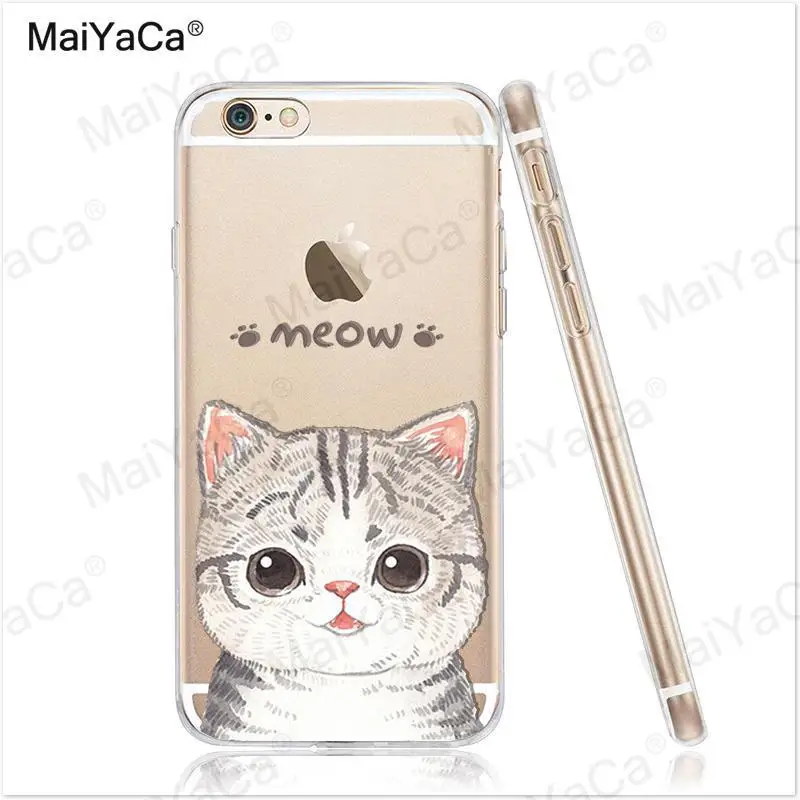 MaiYaCa чехол для телефона iPhone 4s 5s 6s 7 plus мультяшная Сова и мягкий прозрачный ТПУ