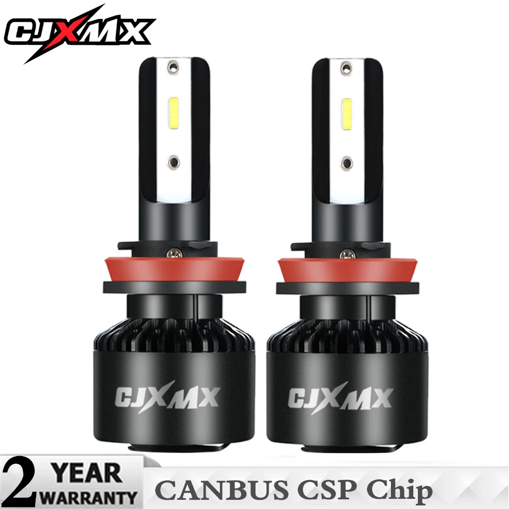 CJXMX H4 H7 H11 9006 HB4 светодиодный фонарь для автомобиля 8000LM/набор 60 Вт Canbus CSP