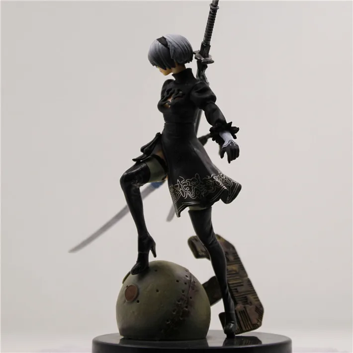 J Ghee NieR:Automata 2B YoRHa No.2 Тип B ПВХ фигурка Коллекционная модель игрушки Рождественский