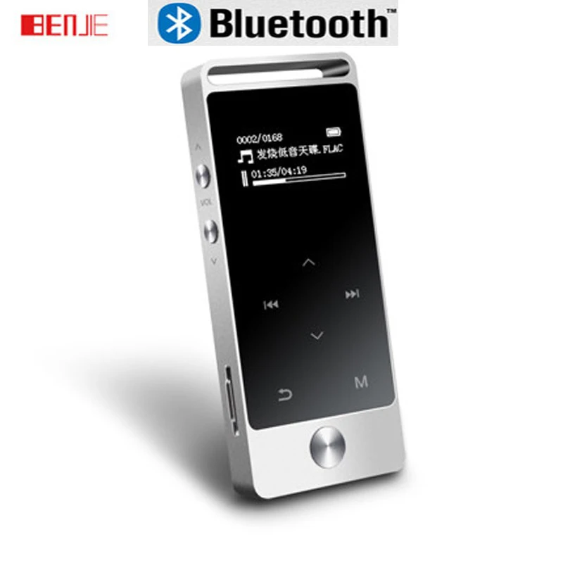 Оригинальный MP3 плеер Bluetooth мини 8 Гб BENJIE S5 Hifi музыкальный без потерь Спортивный с