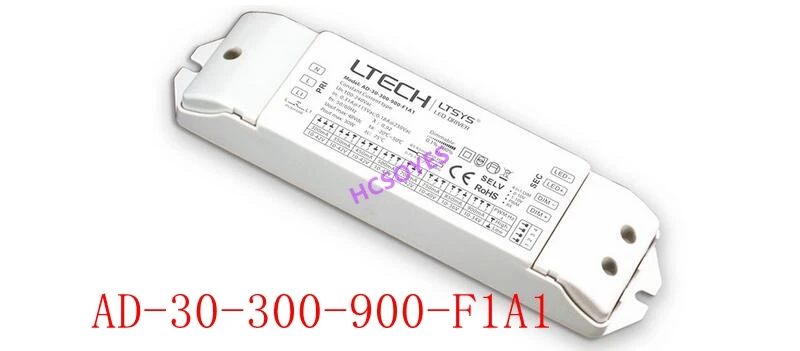 LTECH 15W/25W/30W 5 in 1 LED Intelligent Driver AD-15-150-700-F1A1/AD-25-200-900-F1A1/AD-30-300-900-F1A1 digital dimming 0-10V | Лампы и