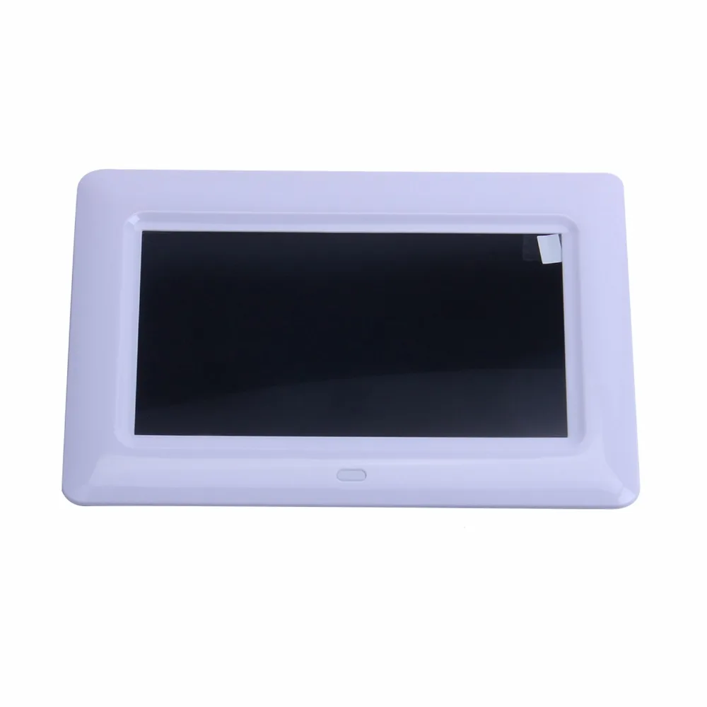 Топ 7 дюймов HD TFT LCD цифровая фоторамка с MP3 MP4 slideshow Clock Remote DeskMovie Player|Цифровые