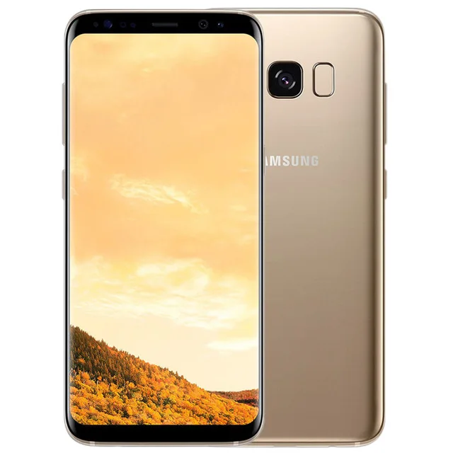 Оригинальный мобильный телефон samsung Galaxy S8 SM-G950F 4G LTE 64 Гб 5 8 дюйма с одной sim-картой