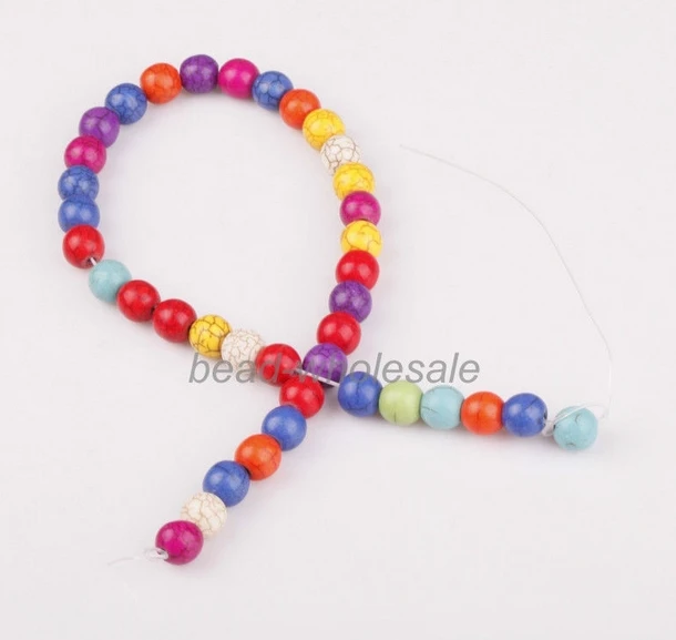 Оптовая продажа Бесплатная доставка новые круглые бусины OMH из искусственного