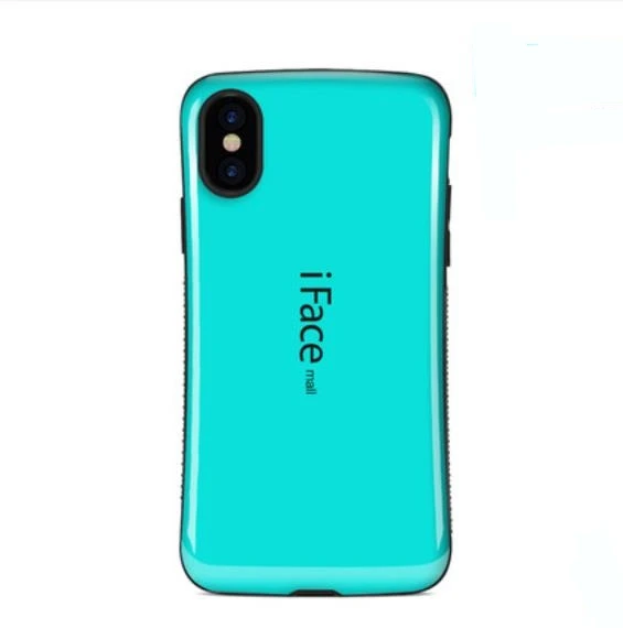 Lake Blue Противоударный чехол для Iphone 11 PRO XS чехол для MAX XR Iface Mall Mosaic Curve пластиковый Противоскользящий чехол для IPhone 11 XS чехол для MAX XR - Цвет: Lake Blue