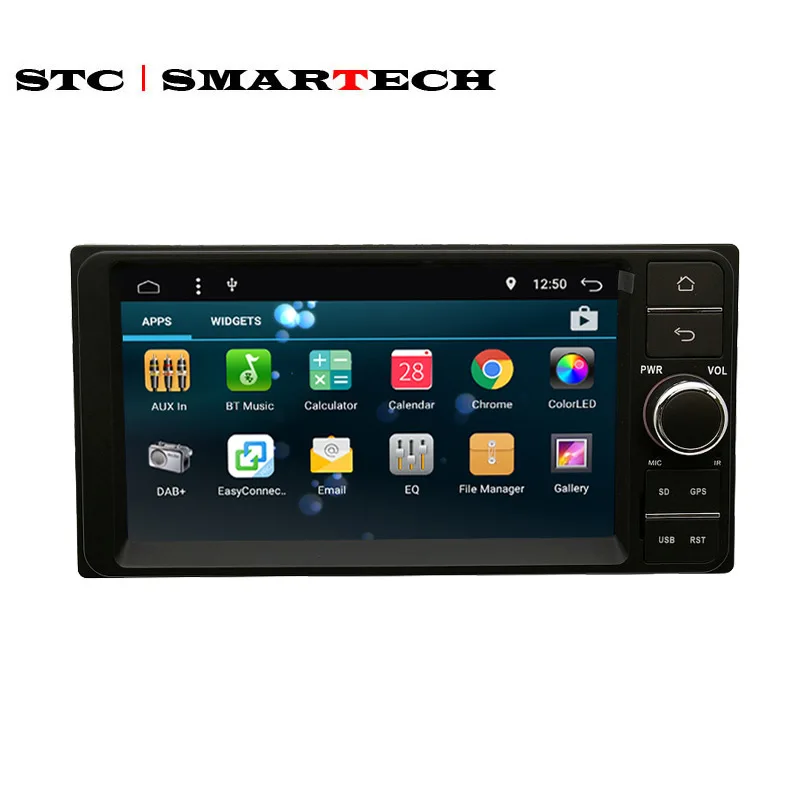 SMARTECH 2Din Android 6 4 ядра 2 Гб Оперативная память 16 Встроенная 7-дюймовый автомобильный