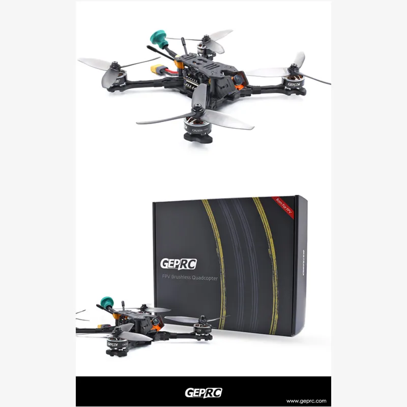Geprc GEP-CX Cygnet 145 мм 3-дюймовый стабильный F4 20A 48CH RunCam Split Mini 2 1080P HD RC FPV гоночный Дрон |