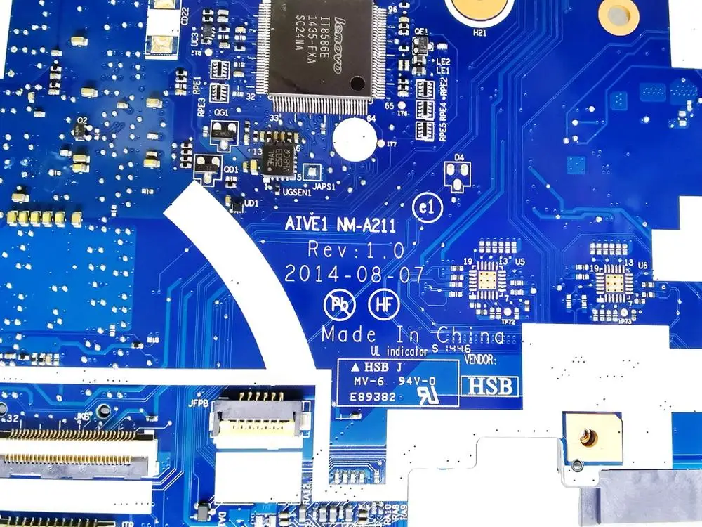 Оригинальная материнская плата для ноутбука Lenovo E450 I5-5200U R7 M260 2 Гб AIVE1 NM-A211