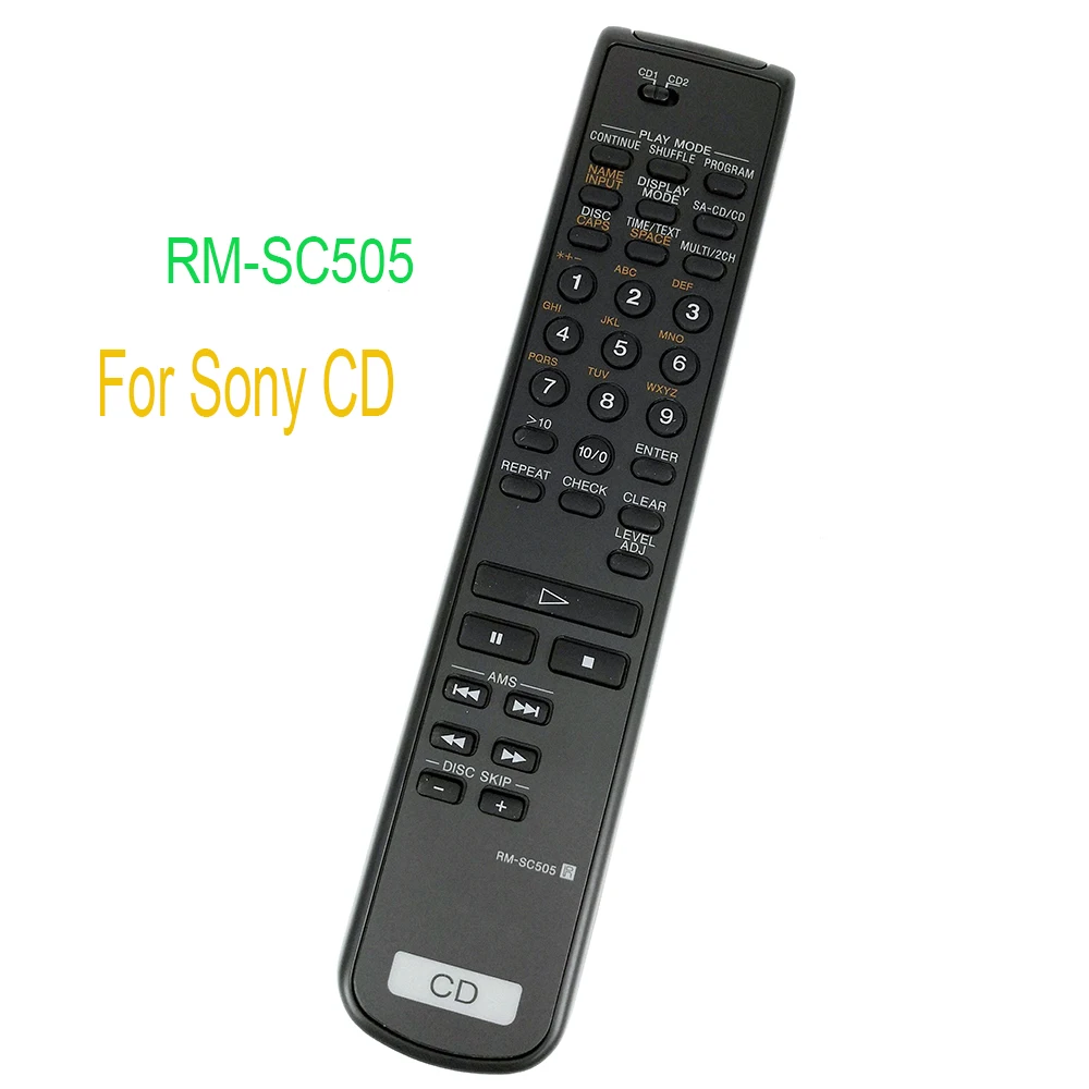 85% новый оригинальный пульт дистанционного RM-SC505 для sony CD SCDC2000ES подходит RM-SX700