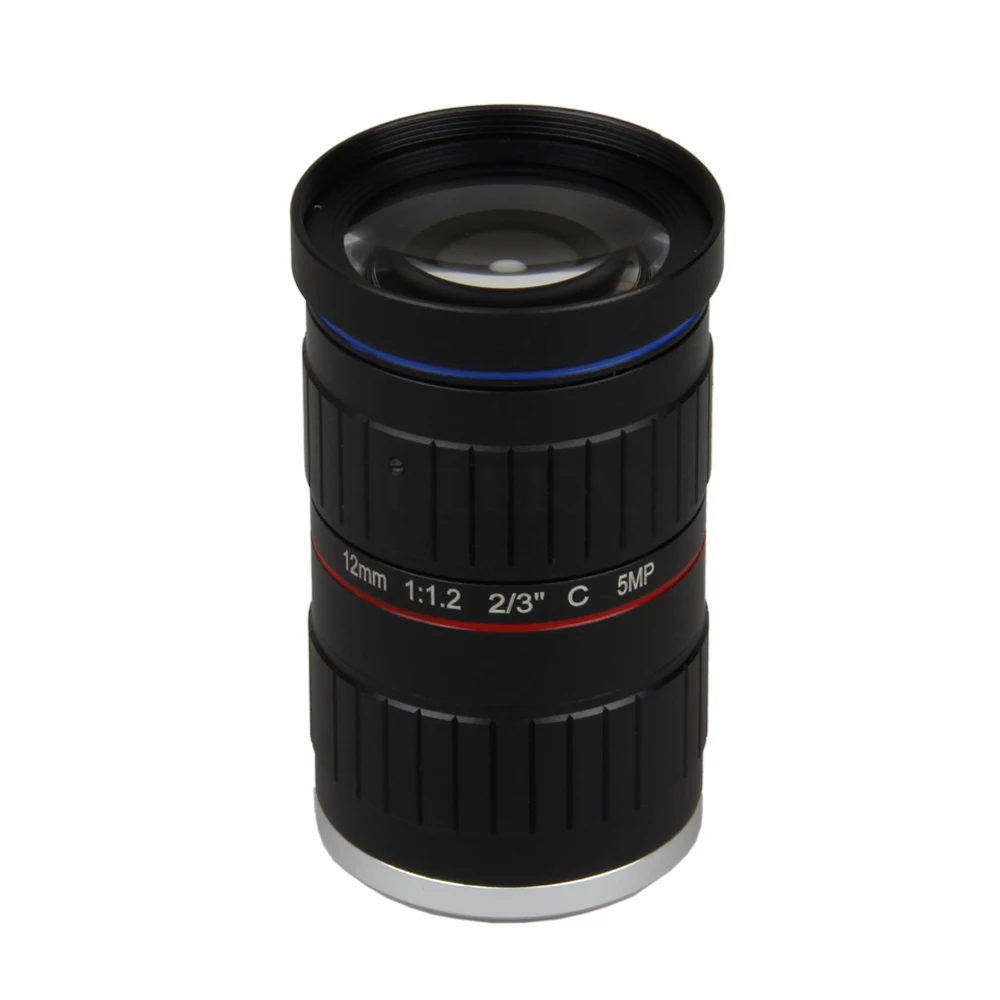 2/3 дюймов 5MP его объектив 12 мм Ультра Starlight F1.2 C крепление для электронной полиции или дорожной камеры