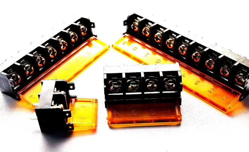 

20x Terminal Block Connector Cover 9.5mm HB9500-8 Pins