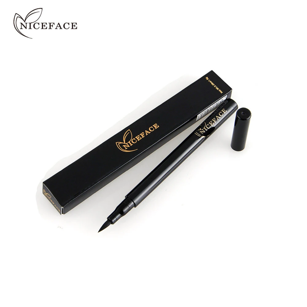 Долговечные Не Диззи подводка для глаз черный Liquid Eye Liner Pencil Красота Макияж