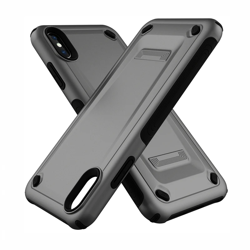 For Apple iPhone Xs Max Xr Case Luxury Anti-Knock Machinist Cover 7 8 Plus Shockproof Rugged Armor Hybrid | Мобильные телефоны и