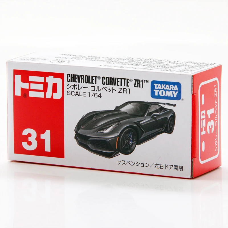 Takara Tomy Tomica 1/64 CHEVROLET CORVETTE ZR1Metal литой автомобиль игрушечный новый|Наземный