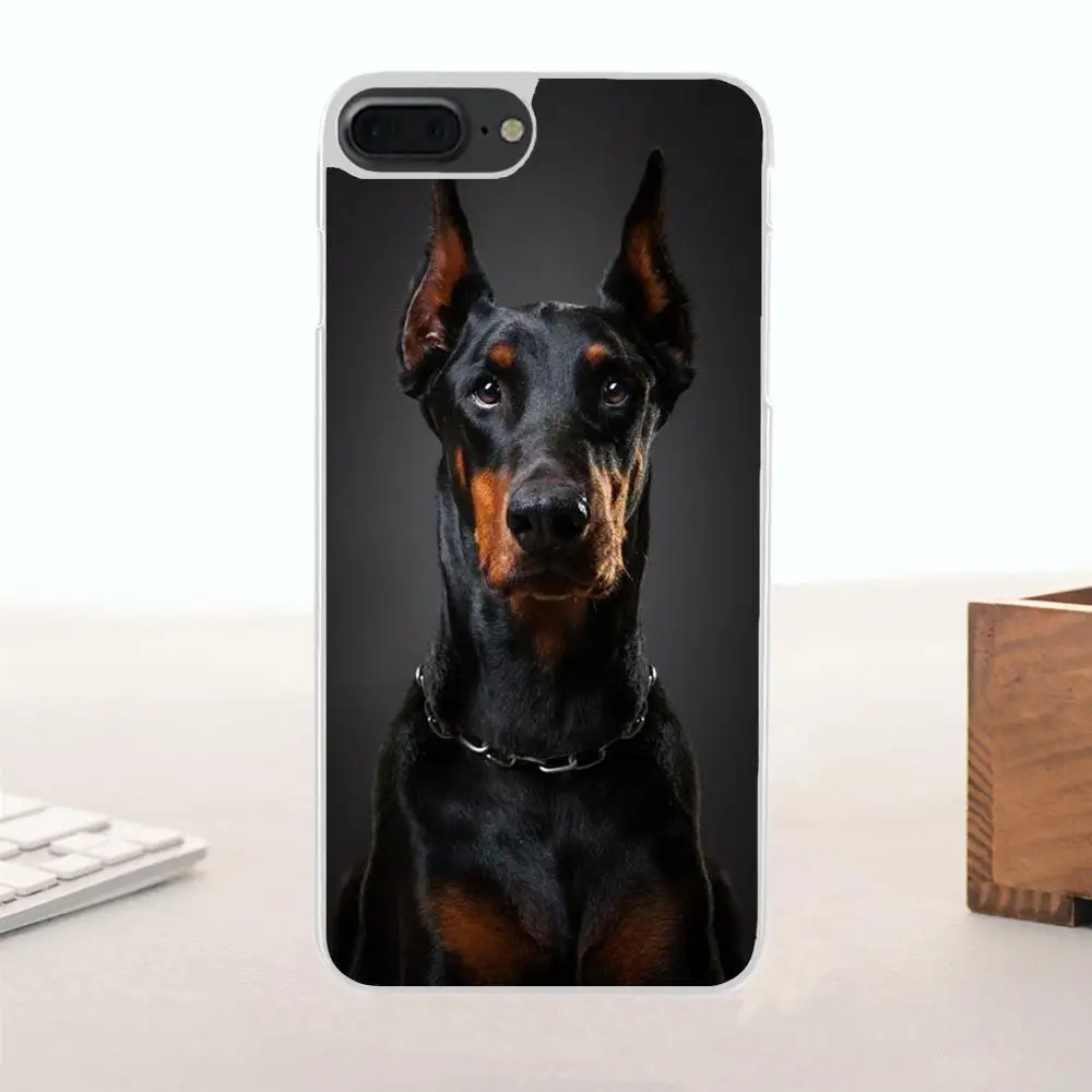 as picture Bixedx для huawei Honor mate 7 7A 8 9 10 20 V8 V9 V10 G Lite Play Mini Pro P смартфон с мягким дизайном Doberman - Цвет: as picture