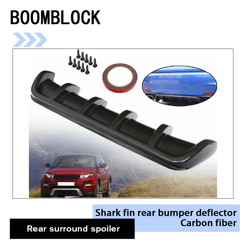 Автомобильный задний бампер шасси Акула дефлектор наклейки для Kia Rio 3 Ceed Cerato Sorento