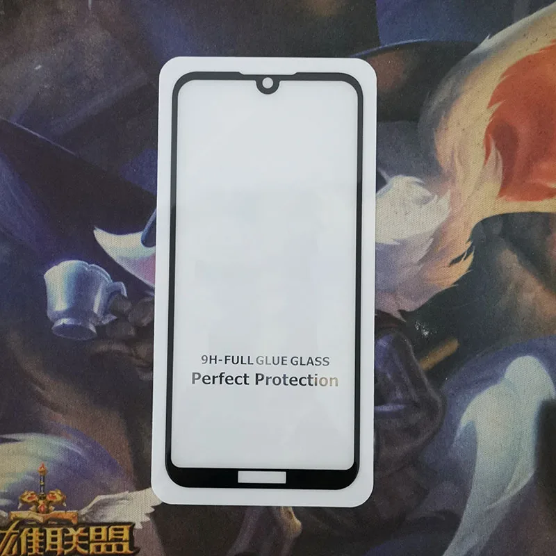 9d Protective Glass on Honor 8s 7s Full Glue Tempered for Huawei Honor8s Honor7s Glas Screen Protector Honer 7 8 S S8 S7 | Мобильные