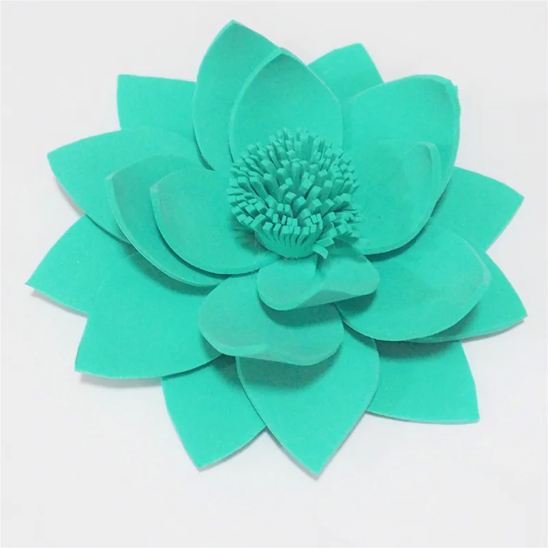 Гигантская пенопластовая бумага цветы для свадебного декора детская комната