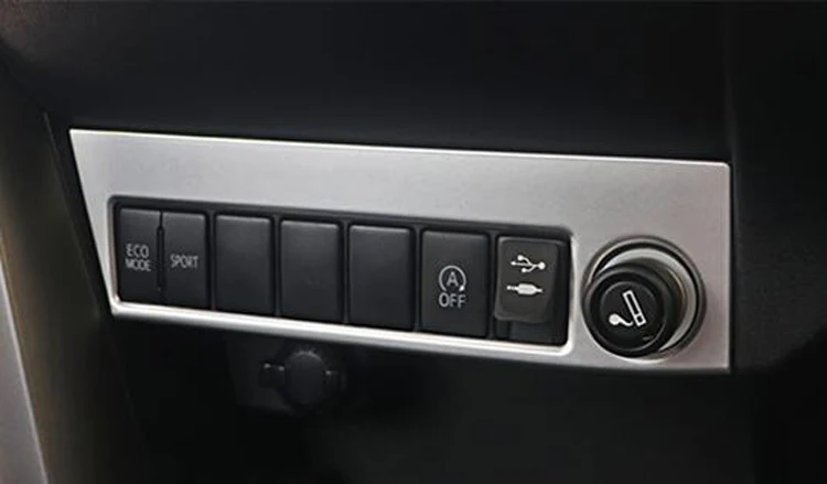 1 шт. хромированный автомобильный переключатель для прикуривателя Toyota RAV4 2016 2017 2018