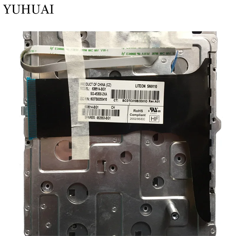 Новая швейцарская Клавиатура для ноутбука HP EliteBook 8760 Вт 8770 638514-BG1 652553-BG1 6037B0055416 |