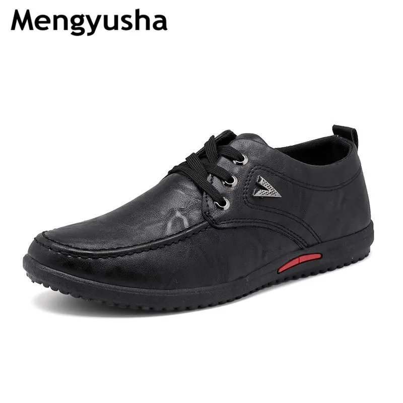 New 2018 Luxury Brand Men Shoes England Trend Casual Leisure Leather Breathable For Male Footear Loafers Men's Flats | Обувь