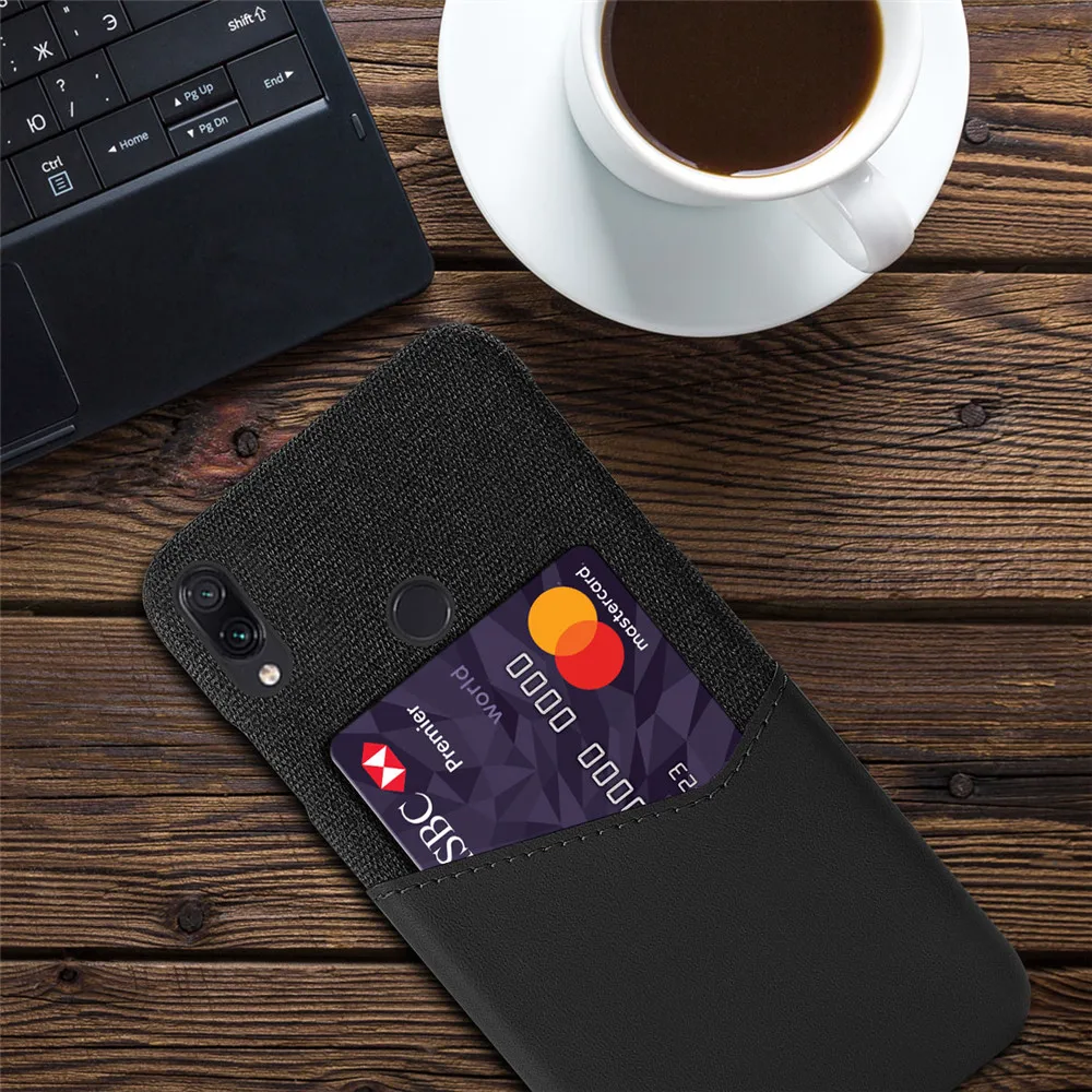Бизнес чехол для Xiaomi Redmi Note 7, Pro 6, 4X4 3 чехол с отделением для кредитных карт чехол s Redmi 6 Pro 7 6 6A 5 5A 4X 4A 4 S2 3S GO Fundas